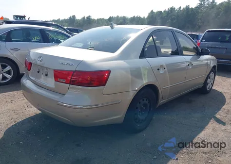 2010 Hyundai Sonata Gls z USA, uszkodzony, nr VIN 5NPET4AC4AH622036
